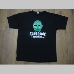 Fantomas is Skinhead too,  pánske tričko čierne, 100%bavlna  